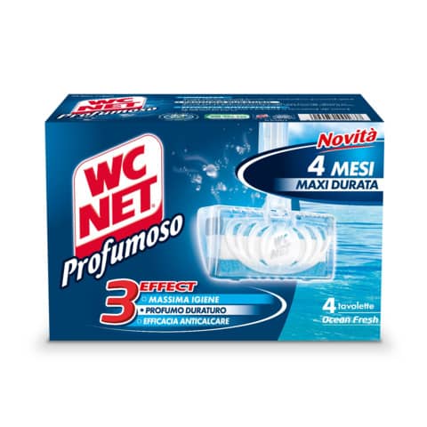 Tavolette WC Net Profumoso ocean fresh 4x34 grammi - M74838